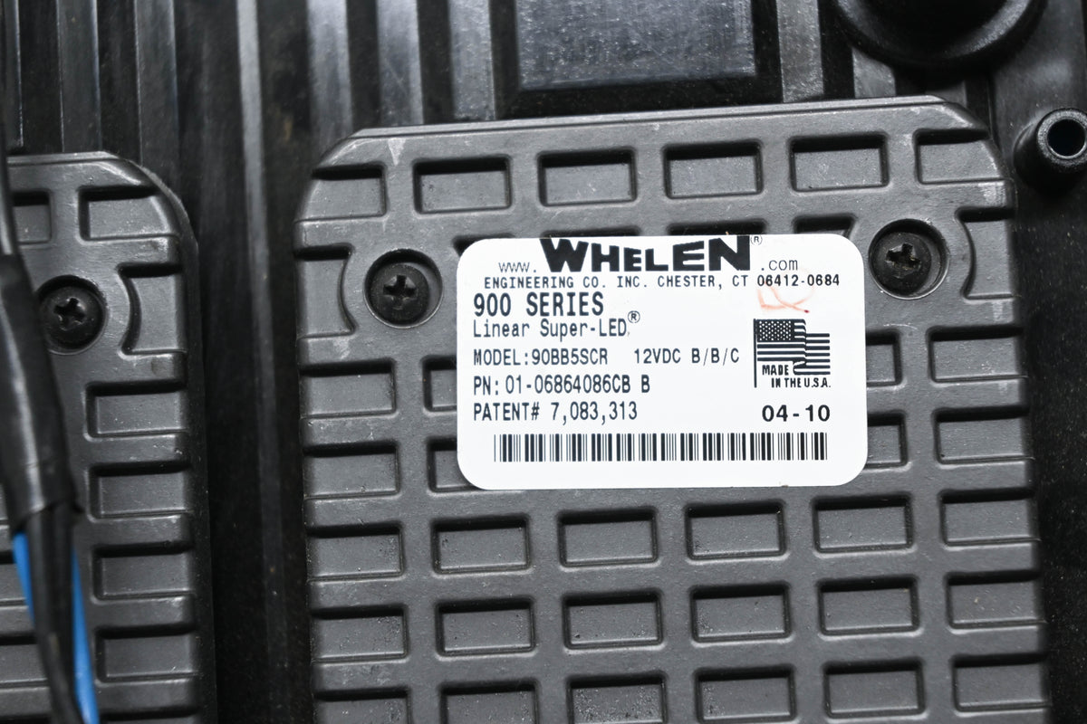 Whelen 90BB5SCR, 01-06864086CB 900 Series Linear Super LED NOS