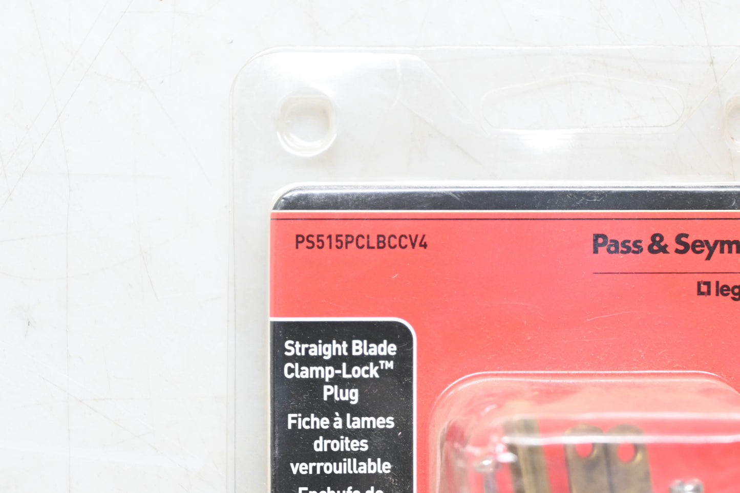 Pass & Seymour PS515PCLBCCV4, 5-15P NEMA 125V 15A Male Plug NOS