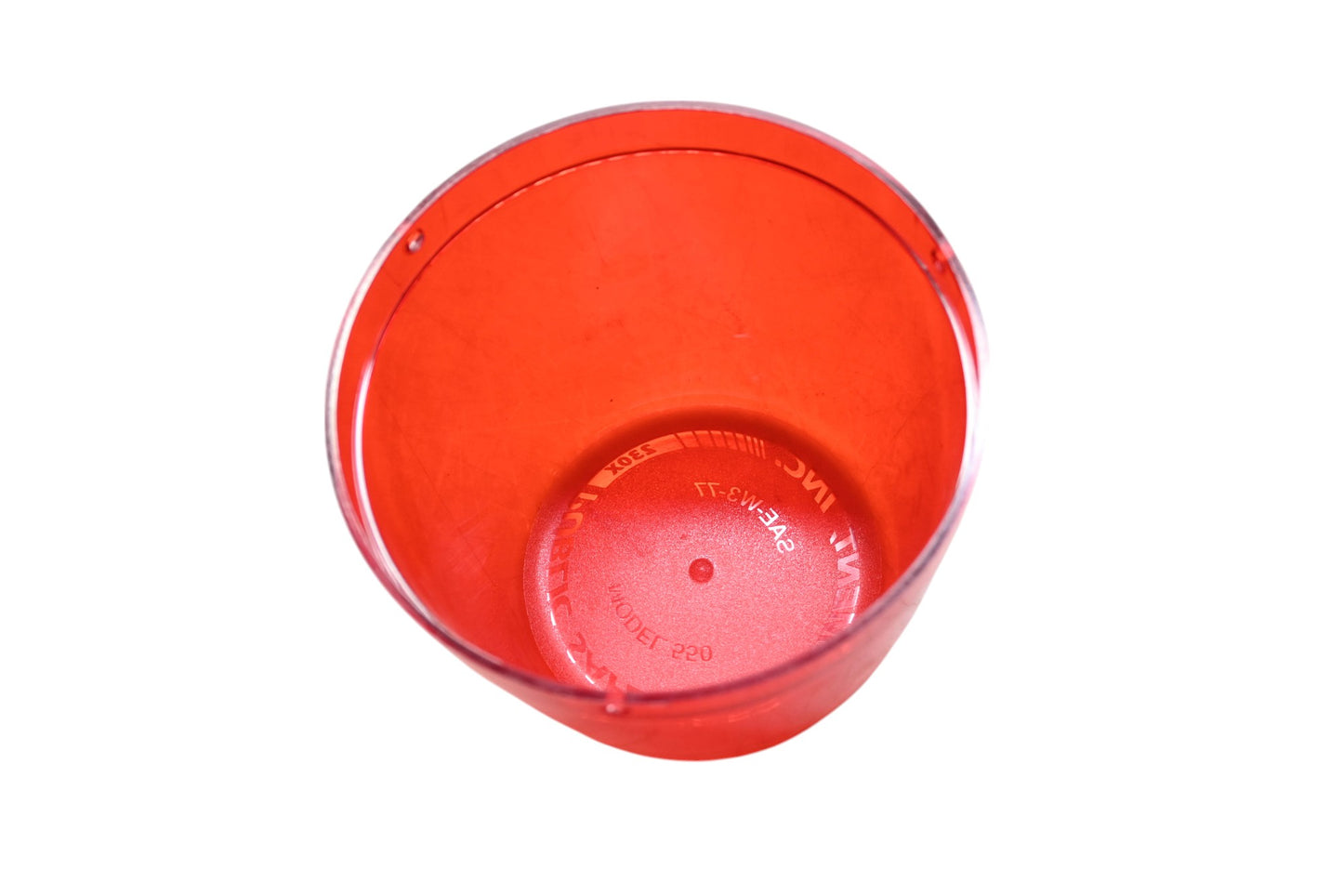 Code 3 SAE-W3-77 Model 550 Replacement Red Lens
