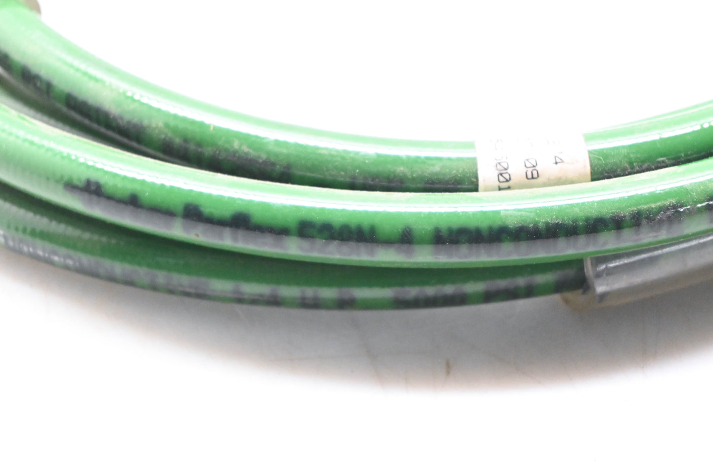 Parker 528N-4 10' Green Parflex 1/4" MPT Non-Conductive Hydraulic Hose