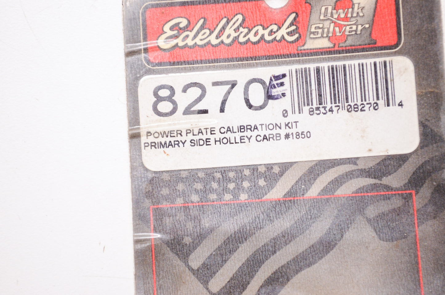 New Edelbrock Power Plate Calibration Kit Primary Side Holley Carb #1850 NOS
