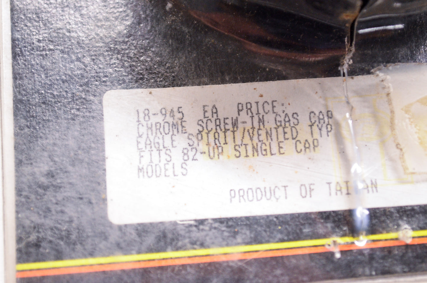 Screw-In Vented Gas Cap Harley Davidson NOS