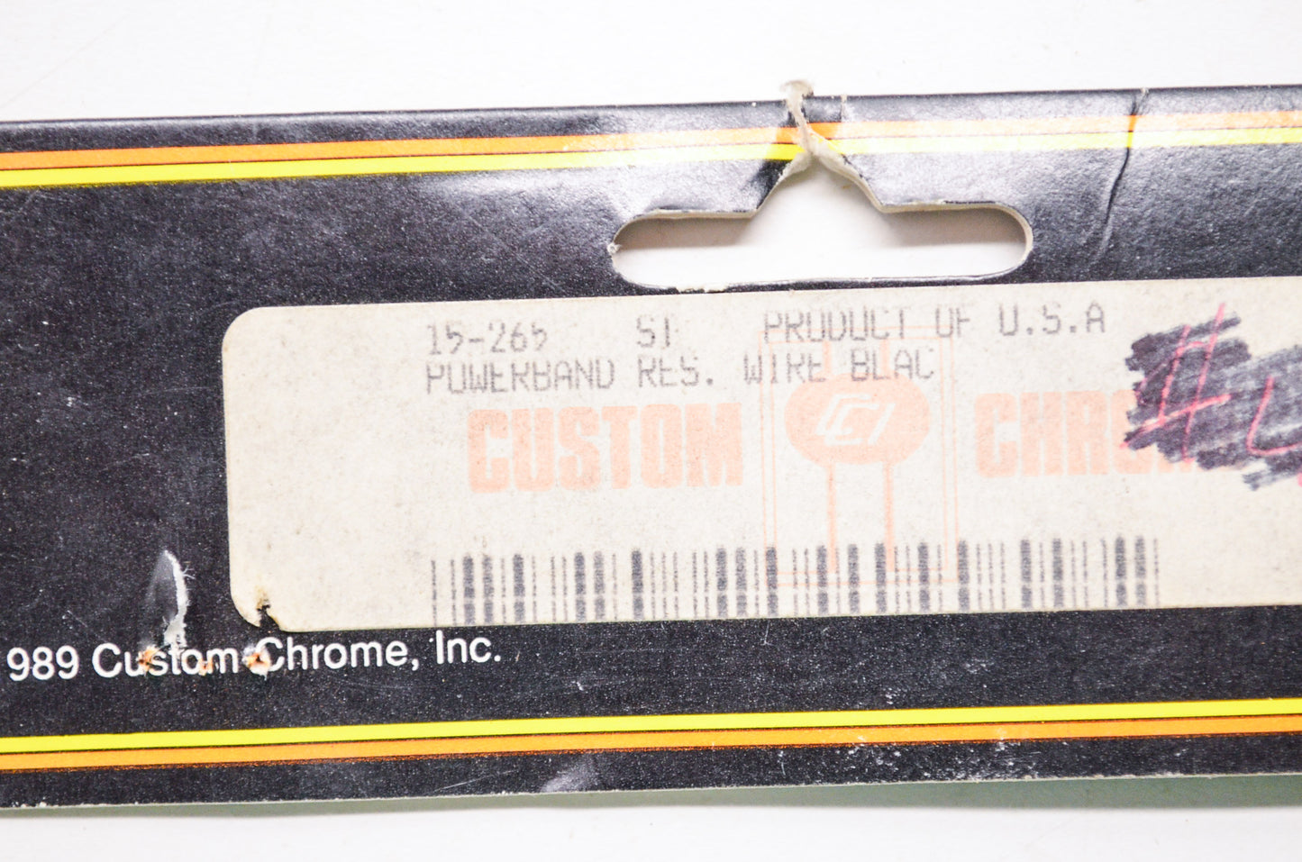 New Custom Chrome Black Resistor Wire Kit Harley Davidson NOS