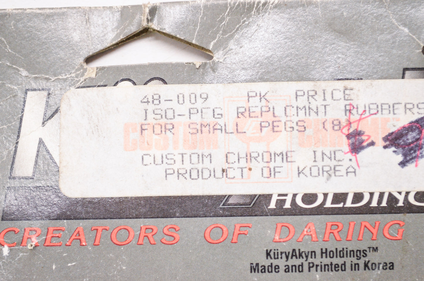 Iso Peg Replacement Rubbers Small Pegs Qty 8 NOS