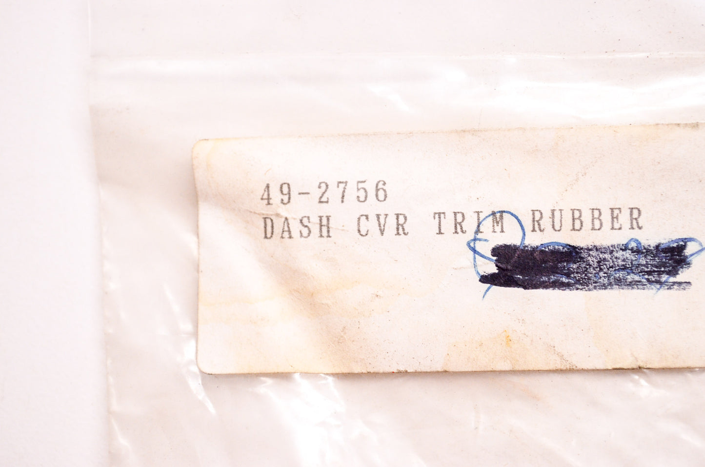 New Nempco Rubber Dash Cover Trim NOS
