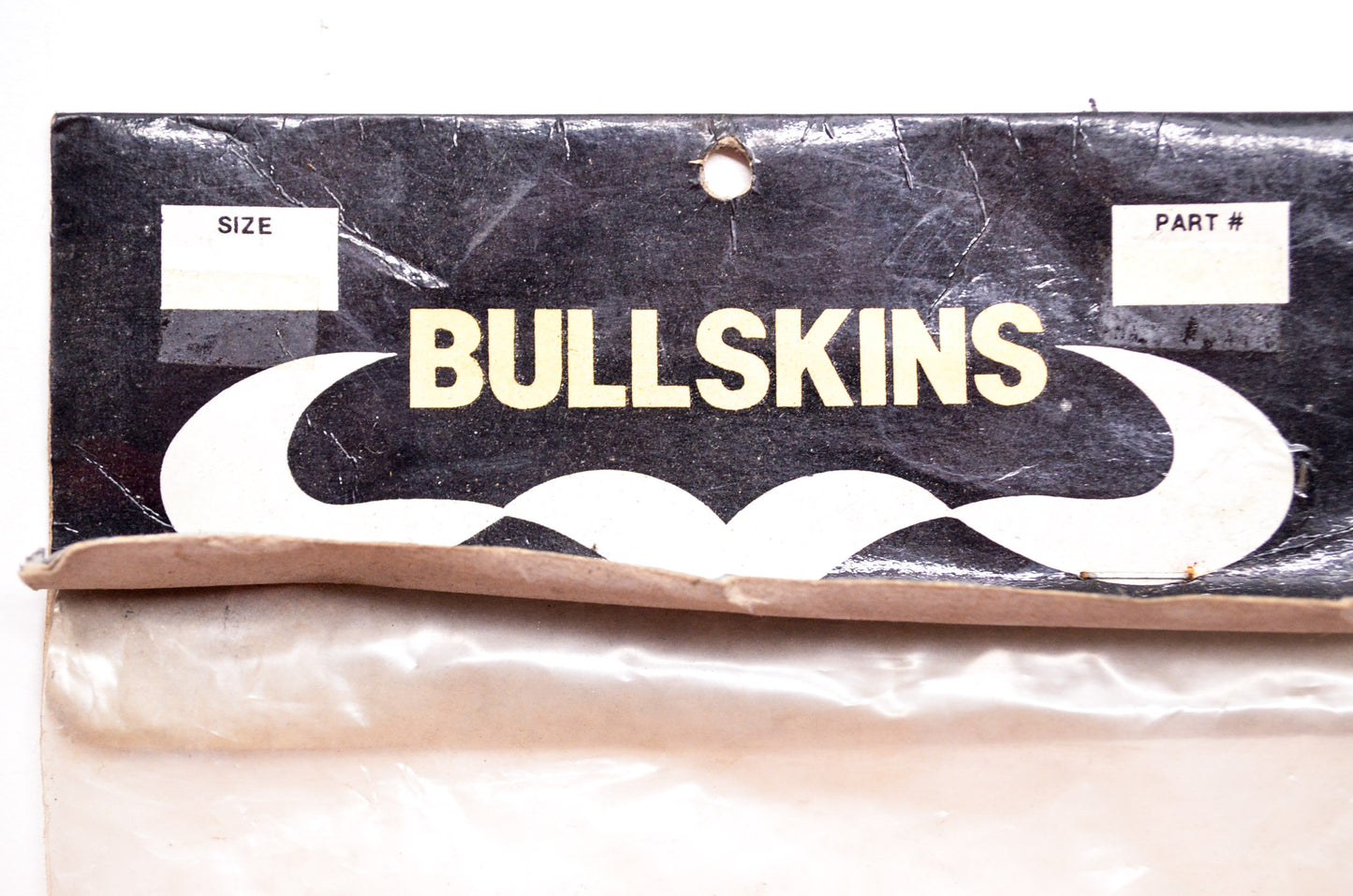 Bullskins Black Leather Fingerless Gloves Size Large NOS