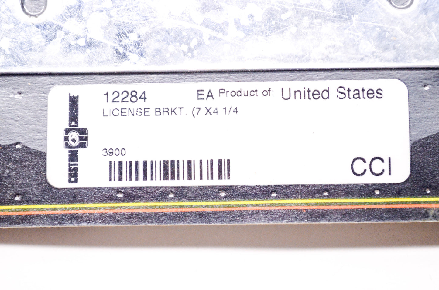 Custom Chrome 12284 License Bracket 7x4 1/4' Harley Davidson NOS