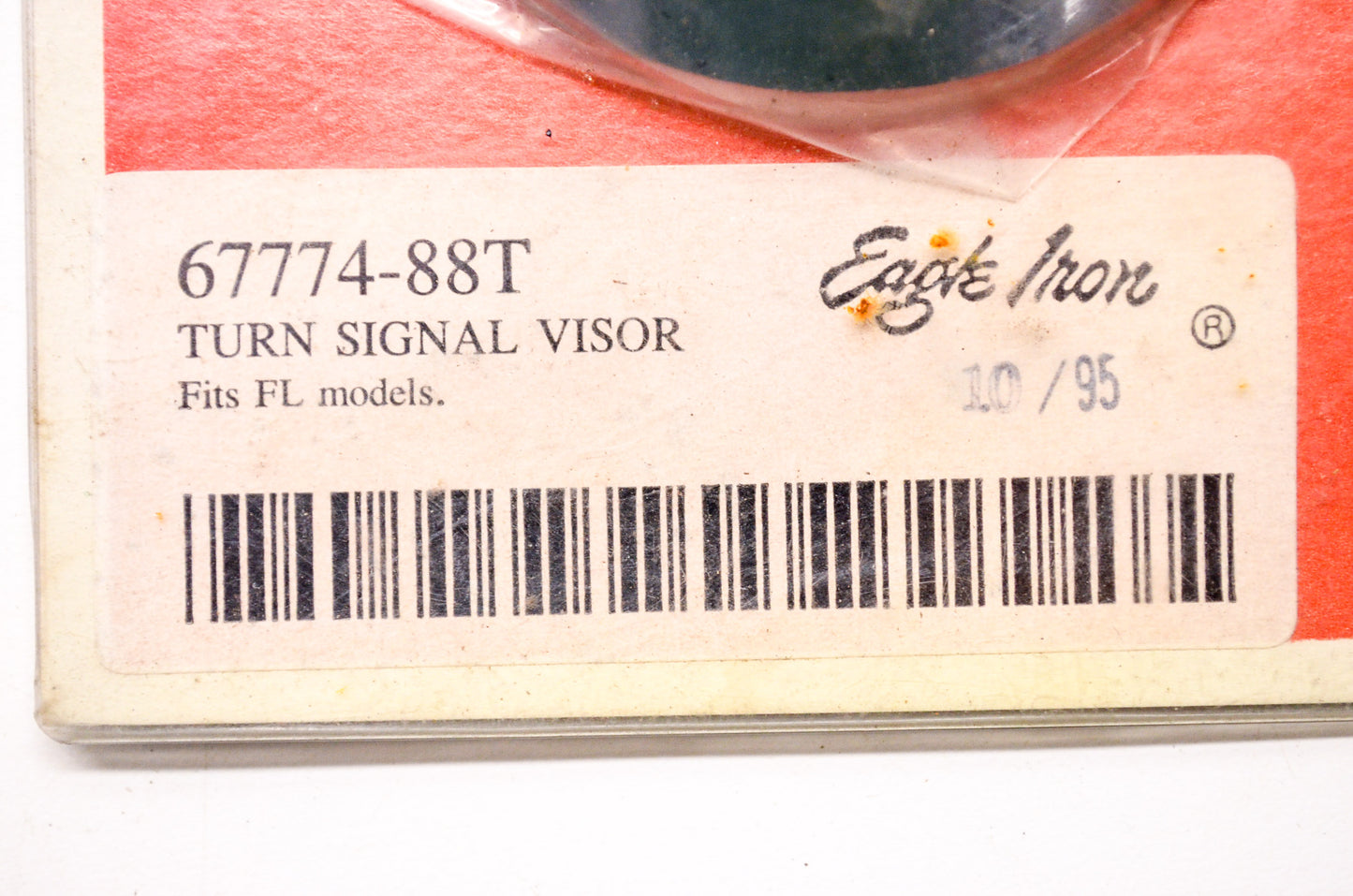 New Eagle Iron Turn Signal Visor FL Qty 2 NOS