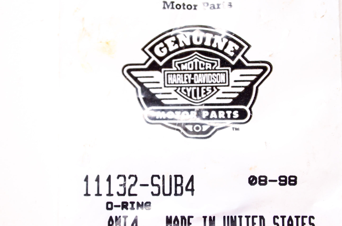 New OEM Harley Davidson O-Ring Qty 4 NOS