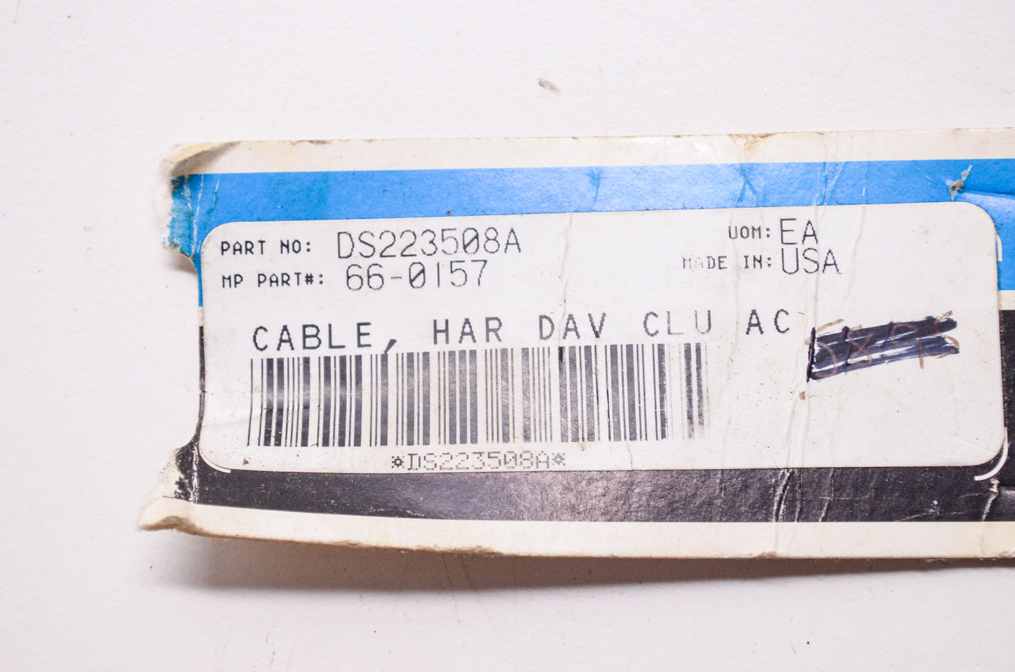 New Drag Specialties Braided Clutch Cable Harley Davidson NOS