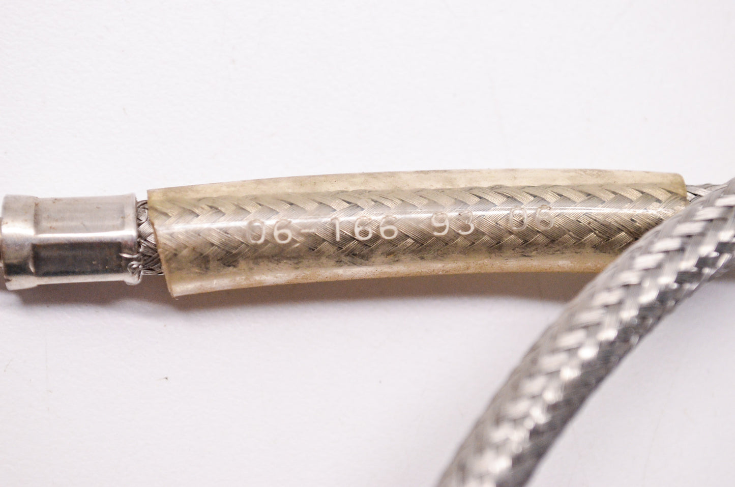 Aftermarket 06-166, 06-166 93 06 Braided Motorcycle Control Cable NOS