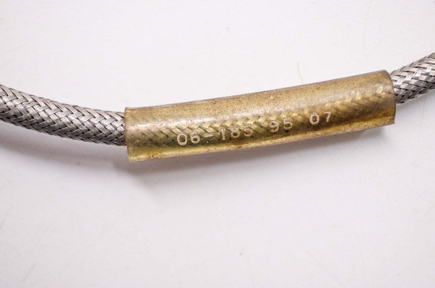 New Aftermarket Braided Motorcycle Control Cable NOS