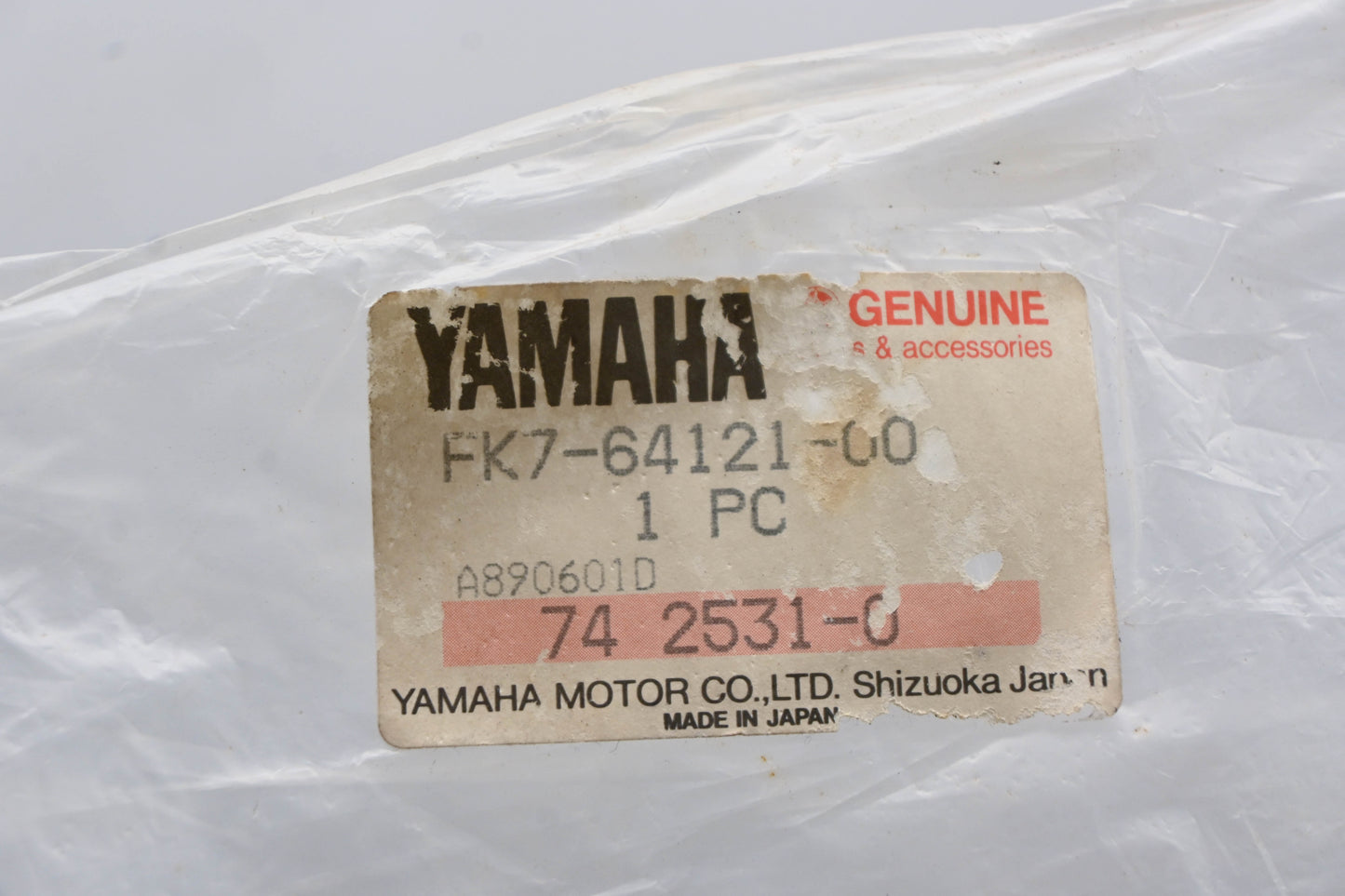 New OEM Yamaha FK7-64121-00-00 WaveRunner LX Emblem Decal NOS