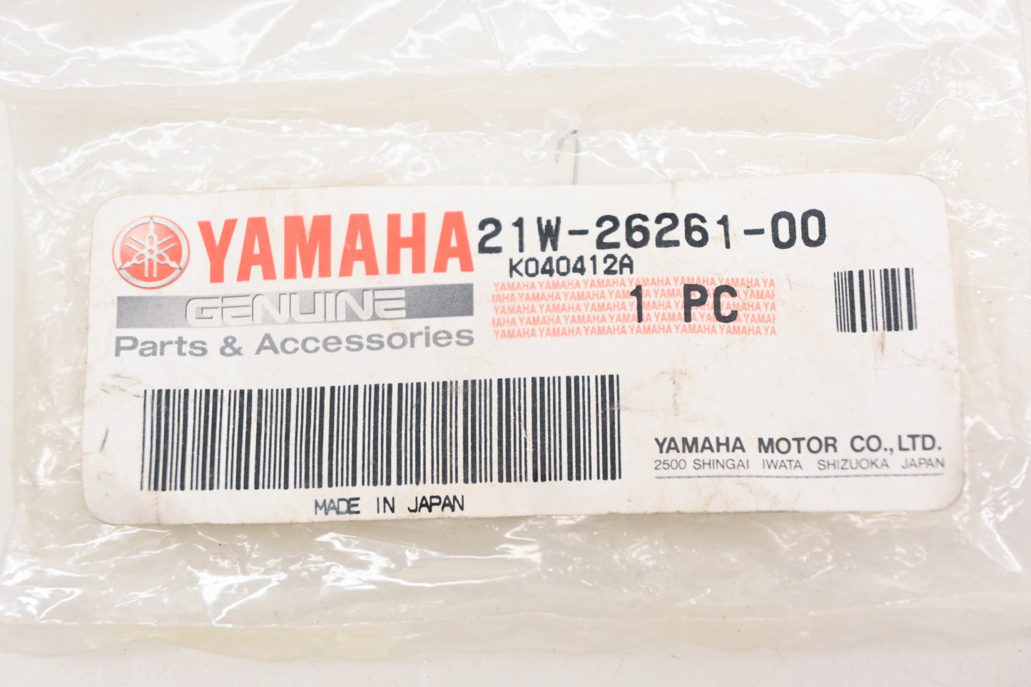 New OEM Yamaha 21W-26261-00-00 Cable Connector NOS