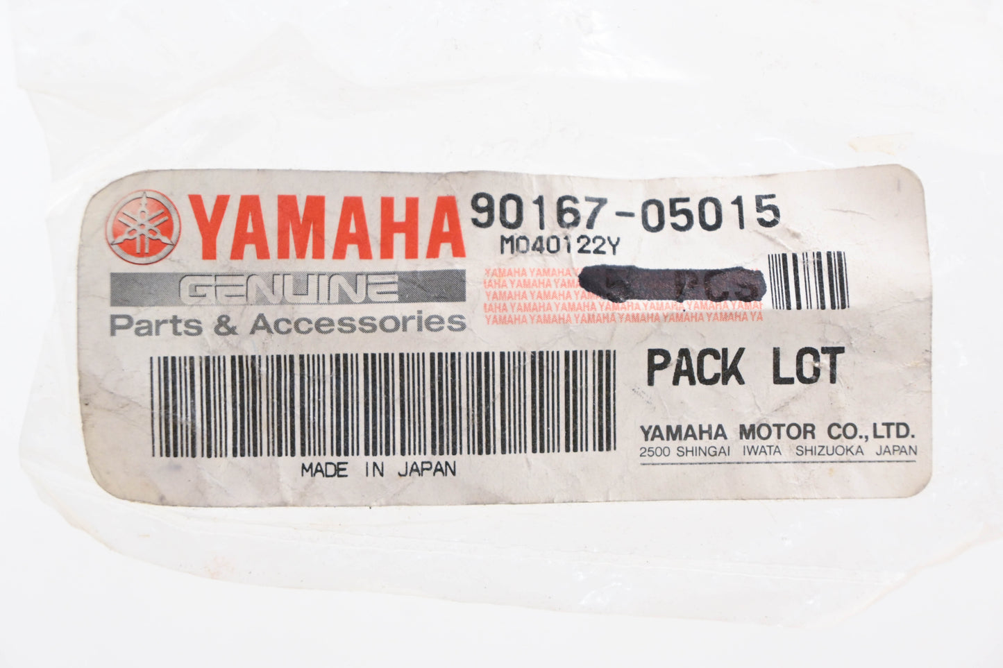 New OEM Yamaha 90167-05015-00 Tapping Screw NOS