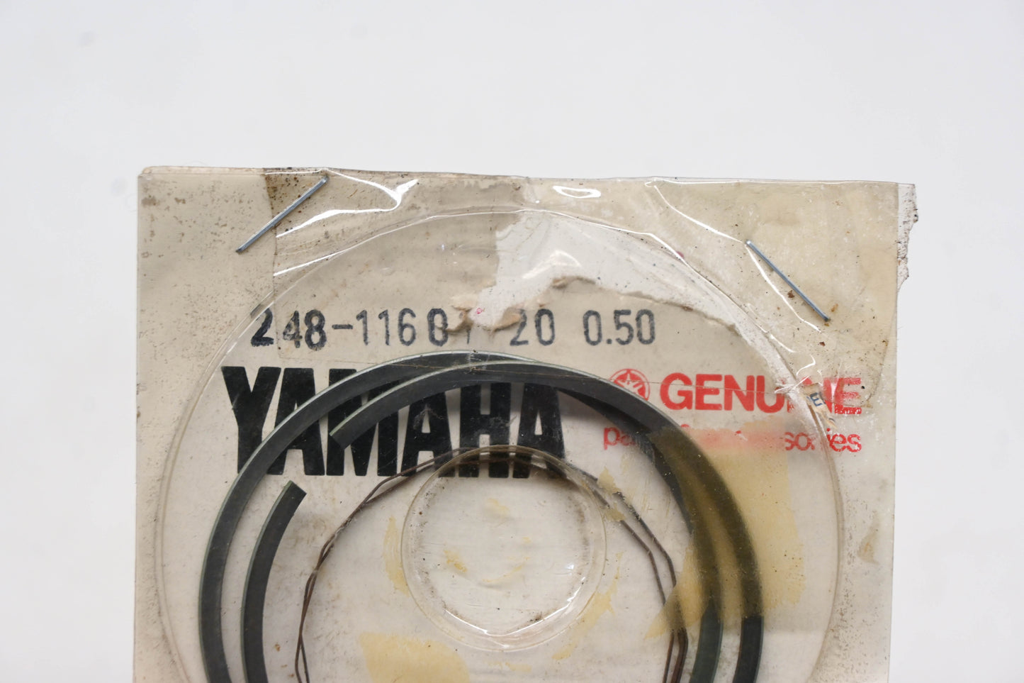 New OEM Yamaha 248-11601-20-00 Piston Ring Kit 2nd O/S NOS