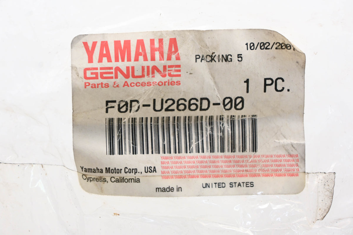 New OEM Yamaha F0D-U266D-00-00 Storage Box Packing Seal Strip NOS