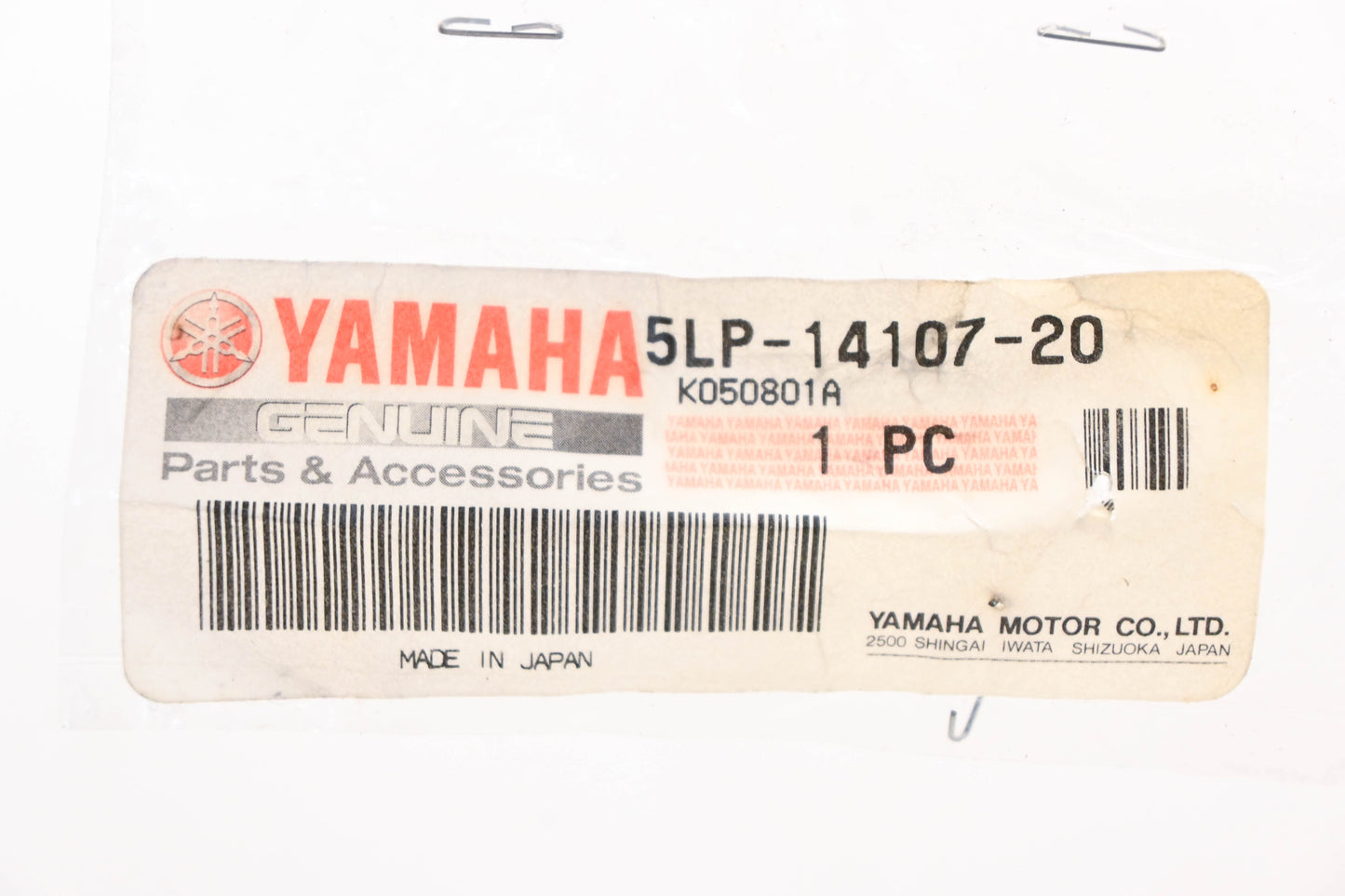 New OEM Yamaha 5LP-14107-20-00 Needle Valve & Seat NOS