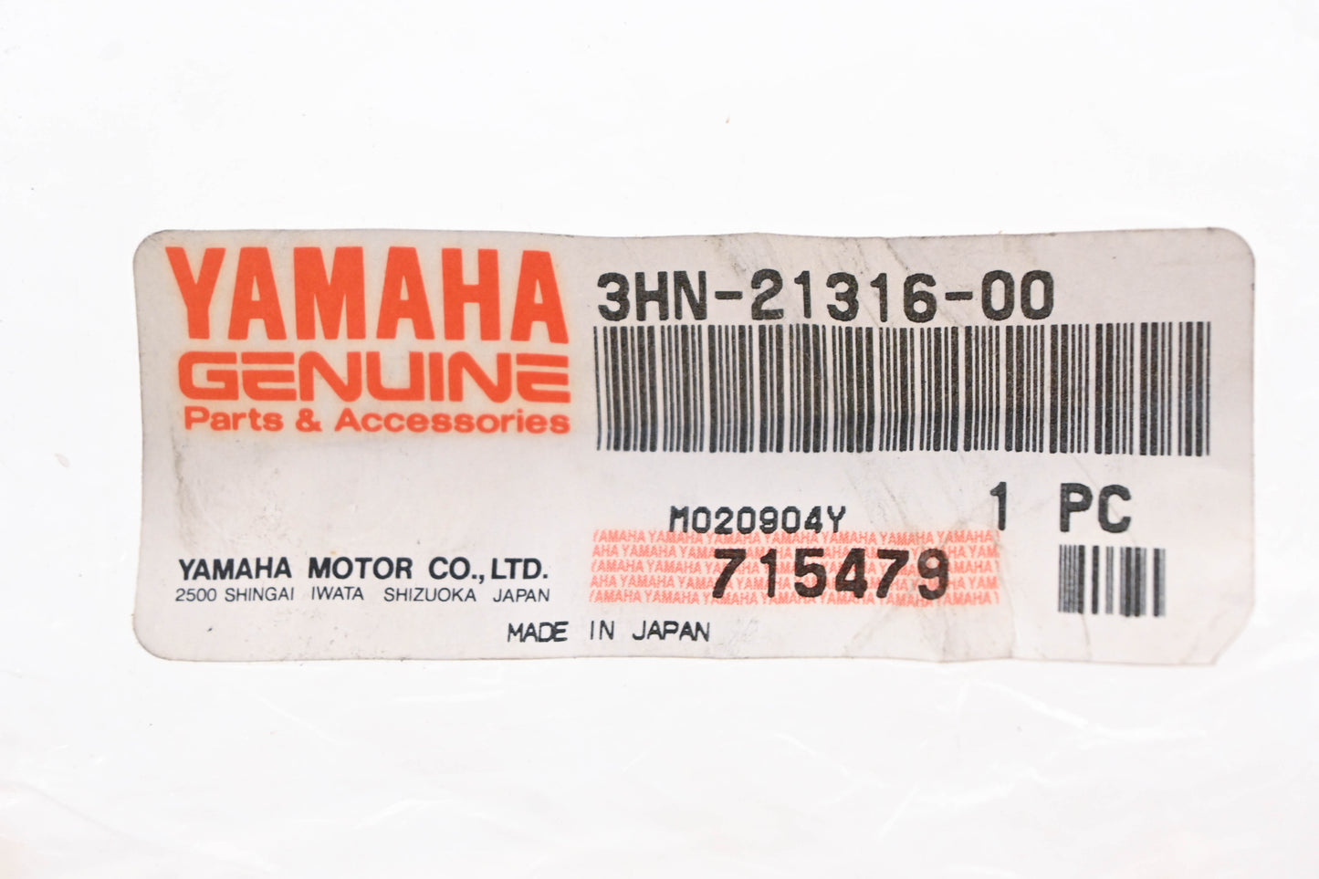 New OEM Yamaha 3HN-21316-00-00 Engine Mount Bracket NOS