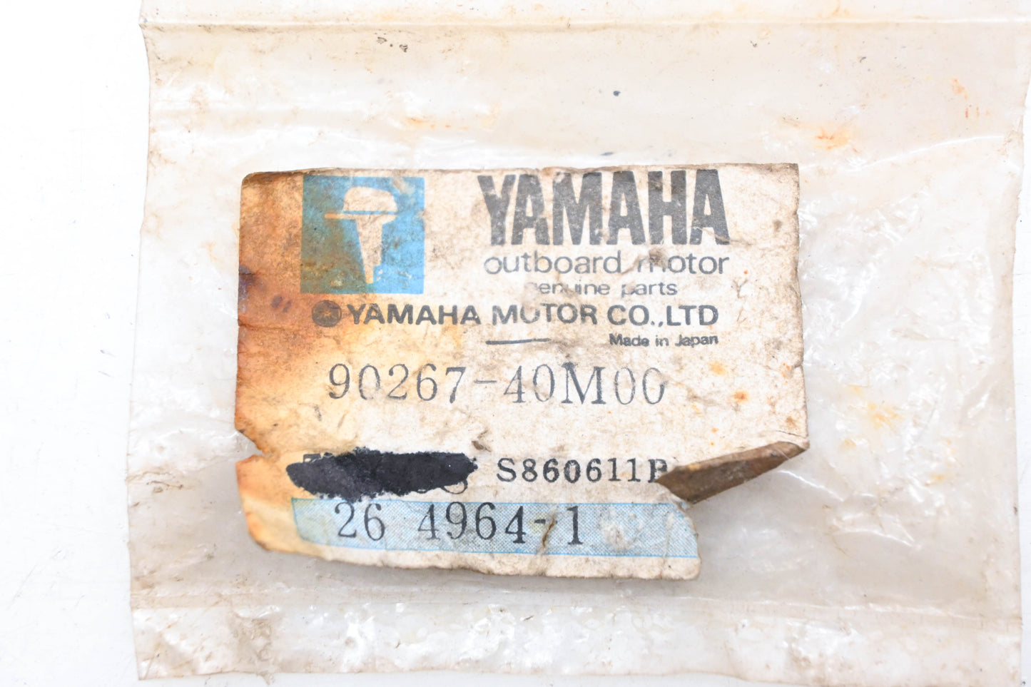 New OEM Yamaha 90267-40M00-00 Blind Rivet NOS