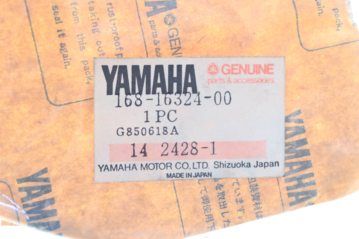 New OEM Yamaha 168-16324-00-00 Steel Clutch Plate NOS