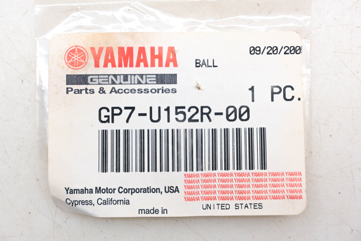 New OEM Yamaha GP7-U152R-00-00 Detent Ball NOS