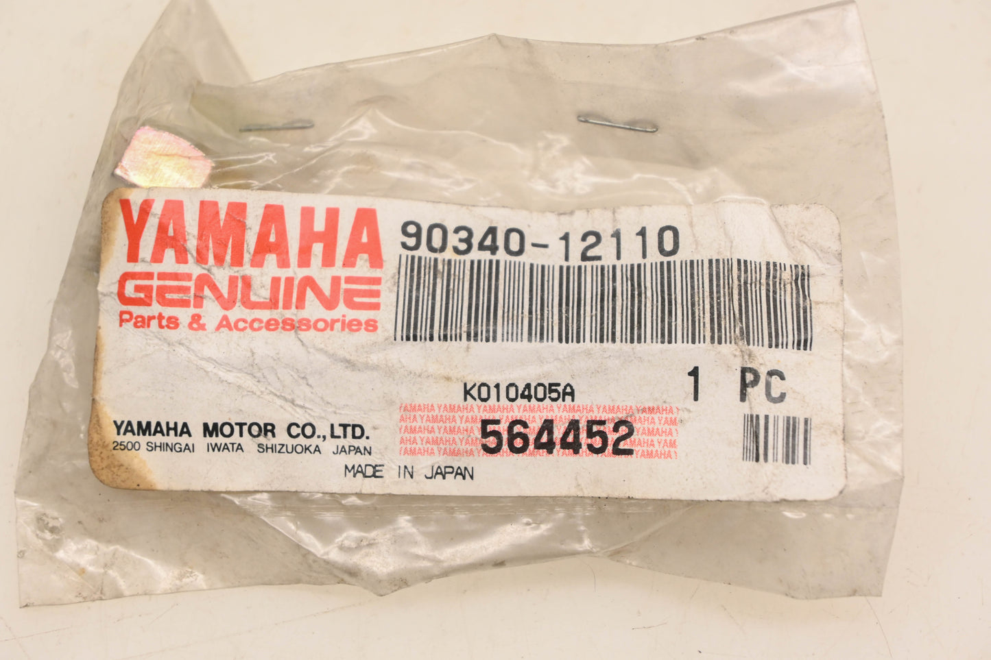 New OEM Yamaha 90340-12110-00 Drain Plug Screw NOS