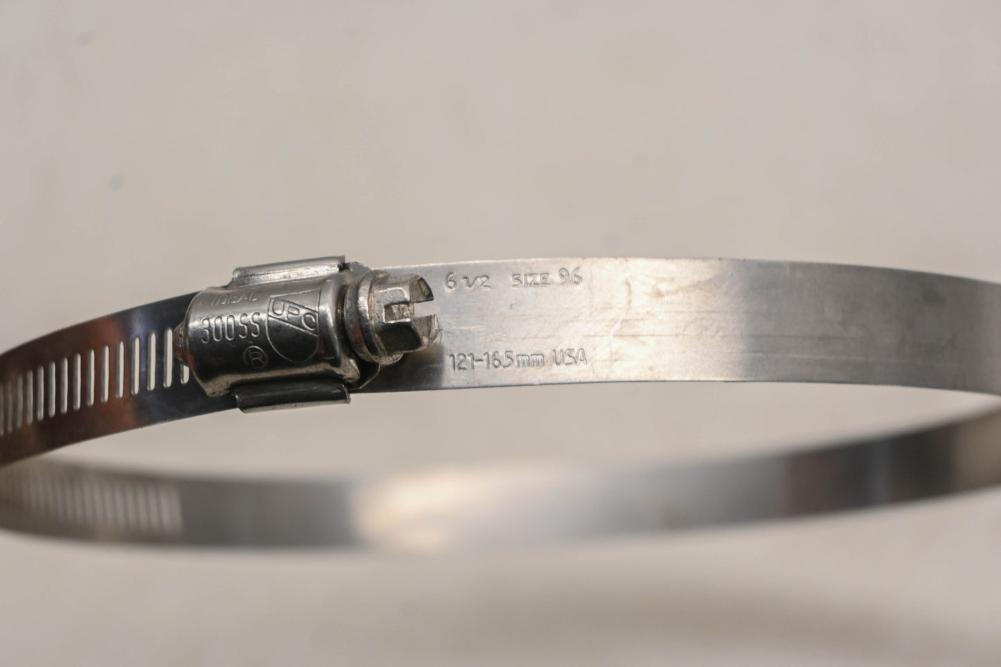 Ideal MR001-52 Stainless Steel 6.5" 121-165mm Band Clamp NOS