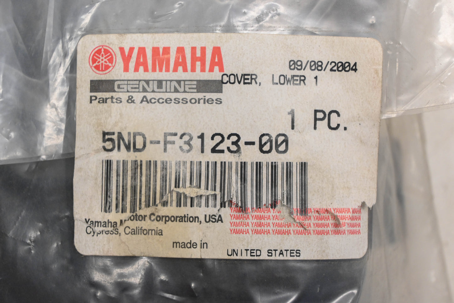 New OEM Yamaha 5ND-F3123-00-00 Lower Suspension Cover NOS