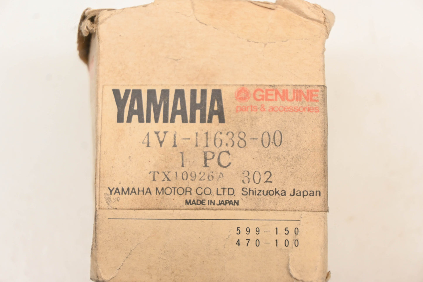 New OEM Yamaha 4V1-11638-00-00 Piston 1.00mm O/S NOS
