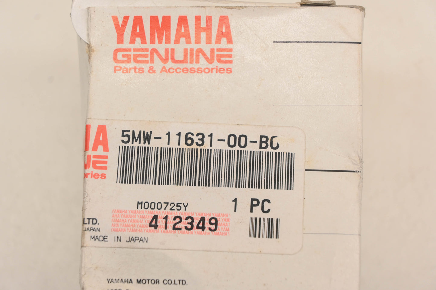 New OEM Yamaha 5MW-11631-00-B0 Piston STD NOS