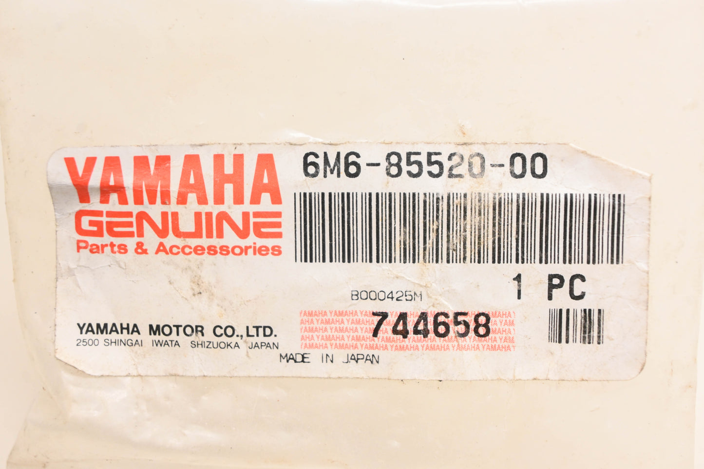 New OEM Yamaha 6M6-85520-00-00 Charge Coil NOS