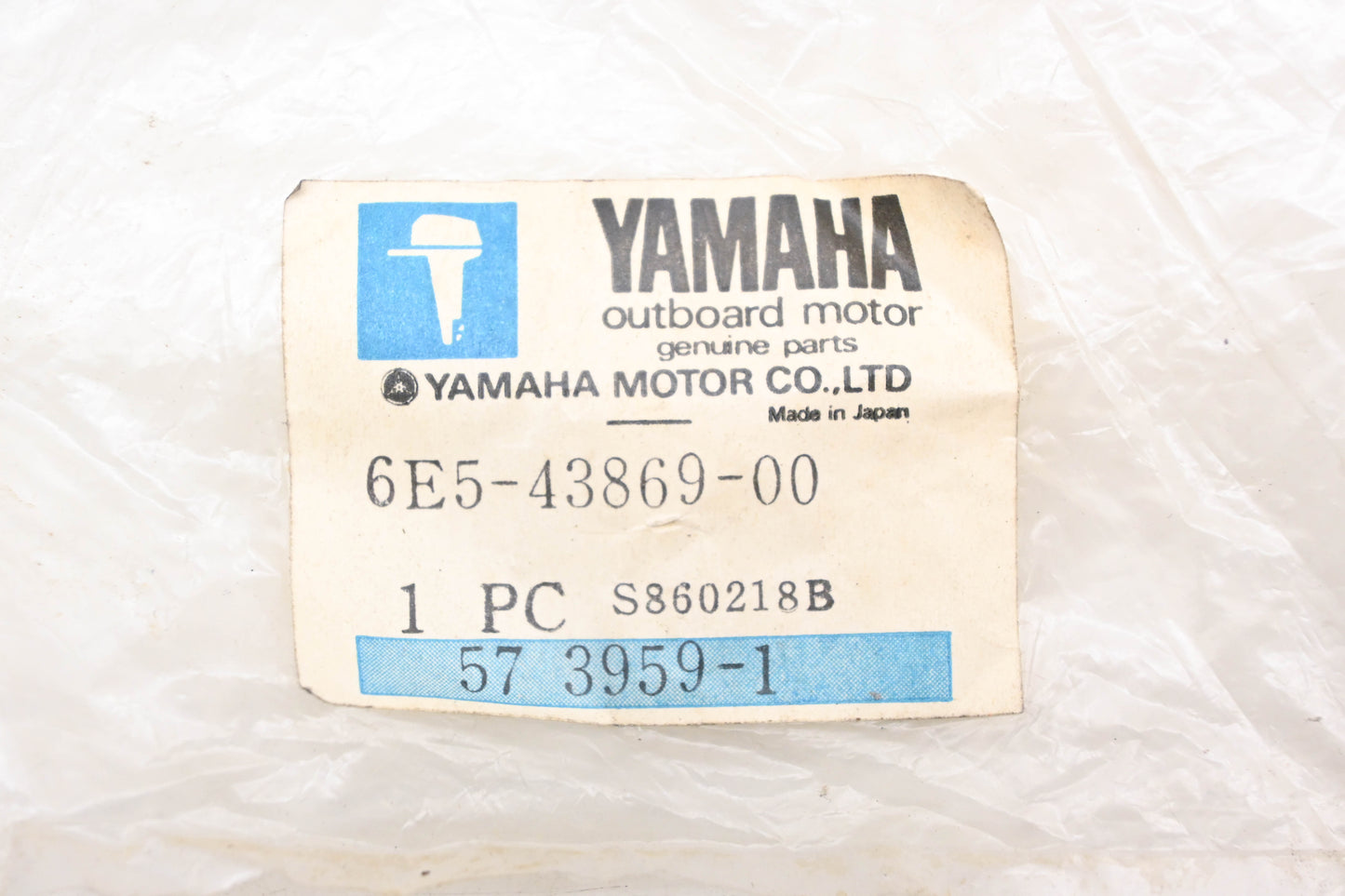 New OEM Yamaha 6E5-43869-00-00 O-Ring NOS
