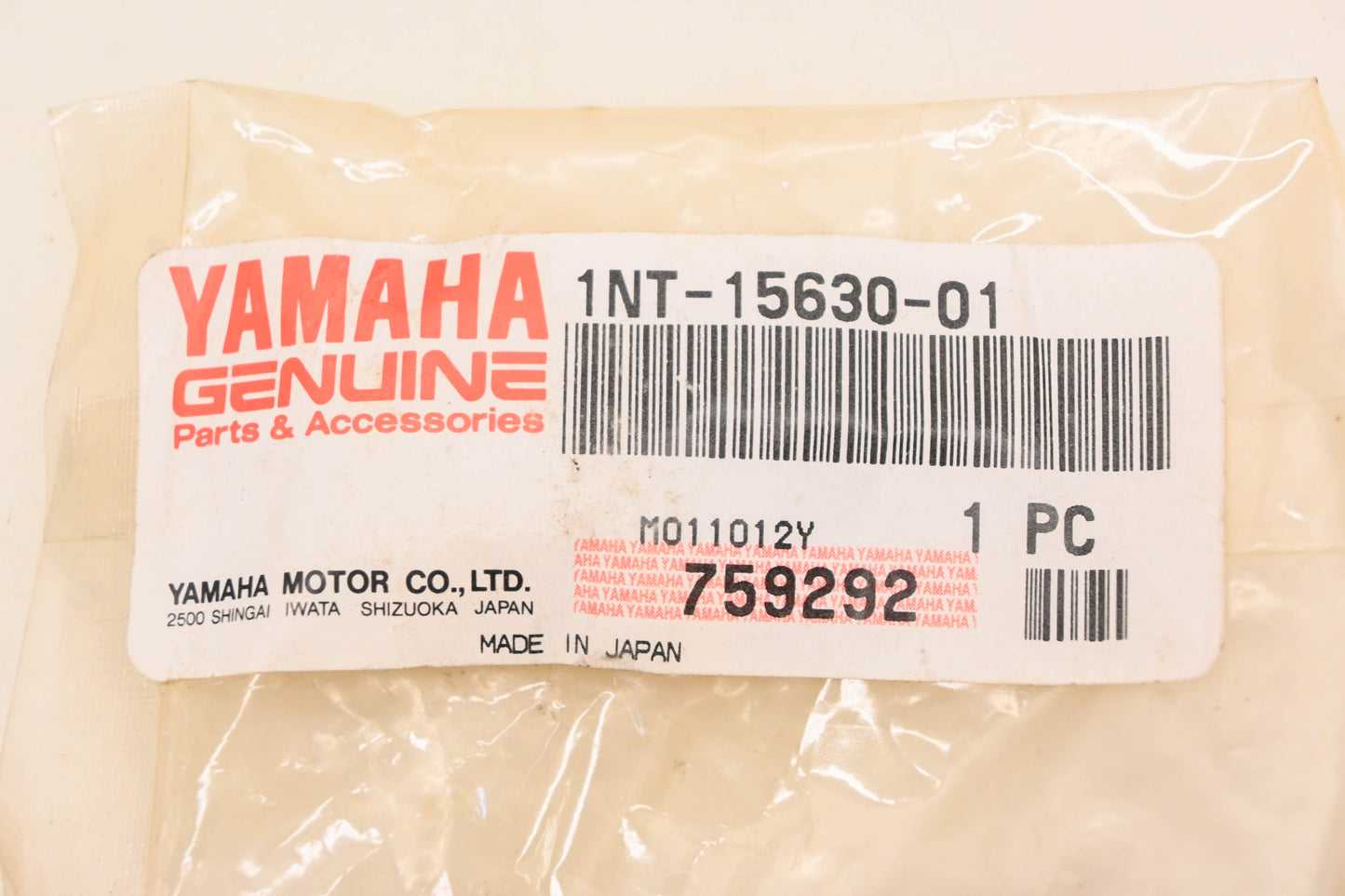 New OEM Yamaha 1NT-15630-01-00 Starter Kick Pinion NOS
