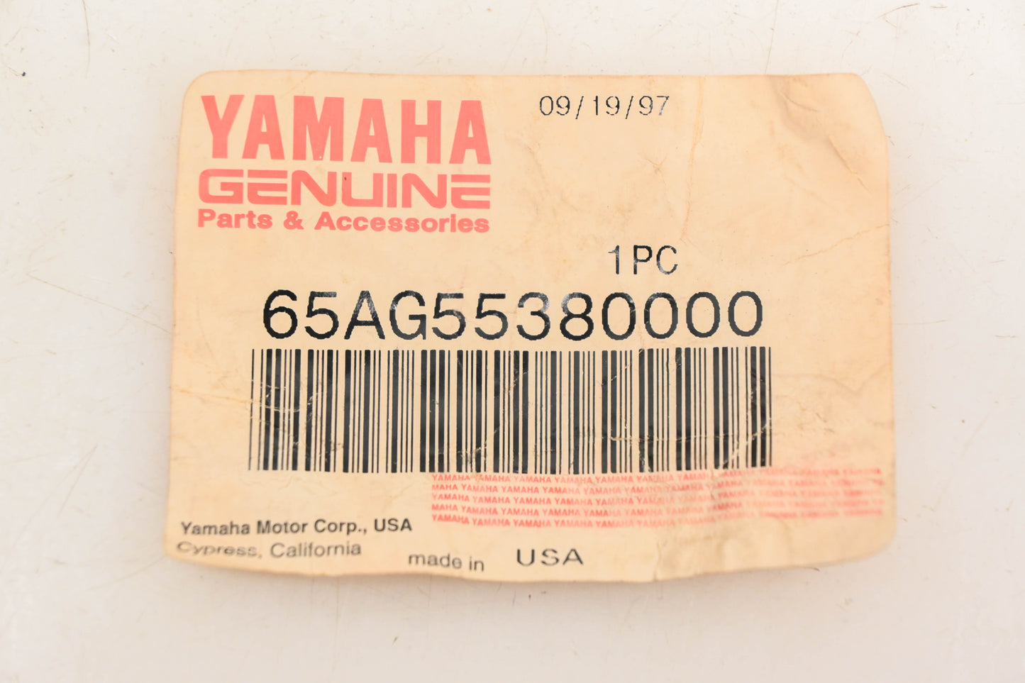New OEM Yamaha 65A-G5538-00-00 Jet Unit Spacer NOS