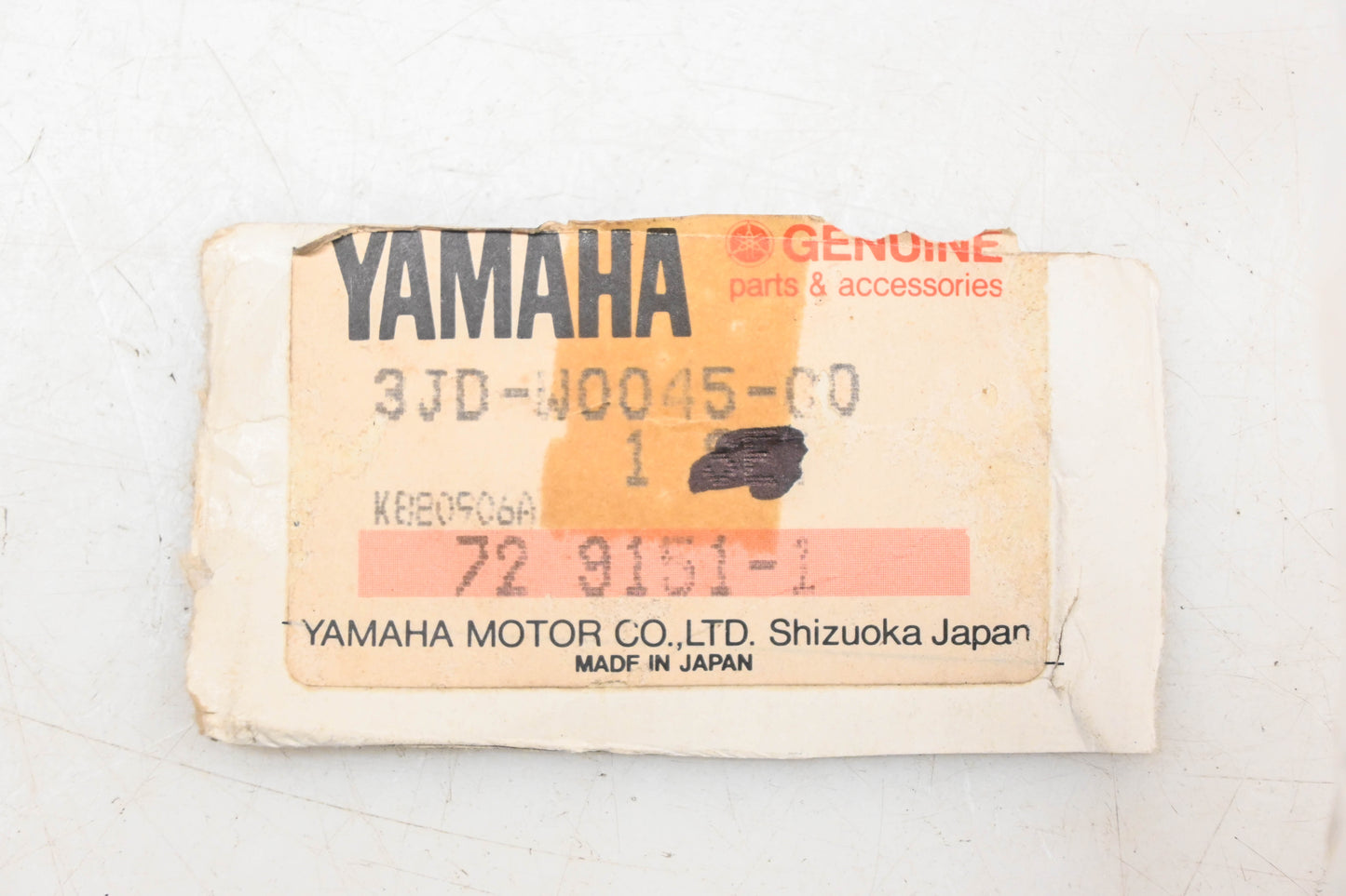 New OEM Yamaha 3JD-W0045-00-00 Brake Pad Kit NOS