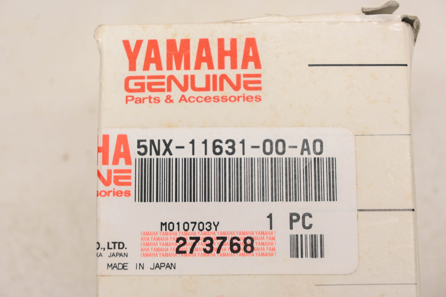 New OEM Yamaha 5NX-11631-00-A0 Piston STD NOS