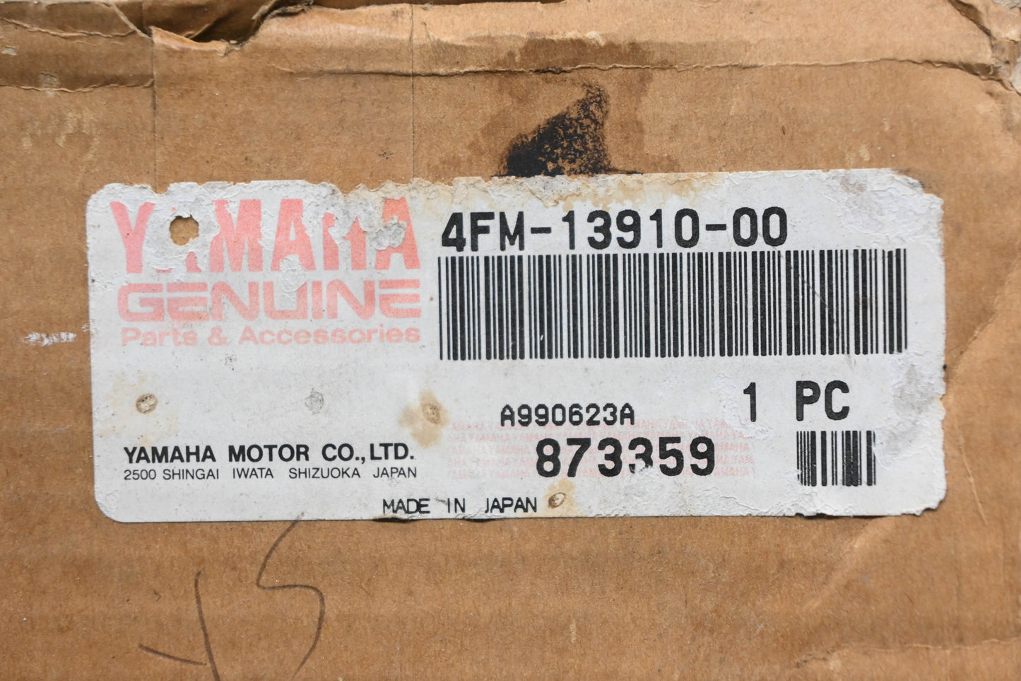 New OEM Yamaha 4FM-13910-00-00 Denso Fuel Pump Assembly NOS