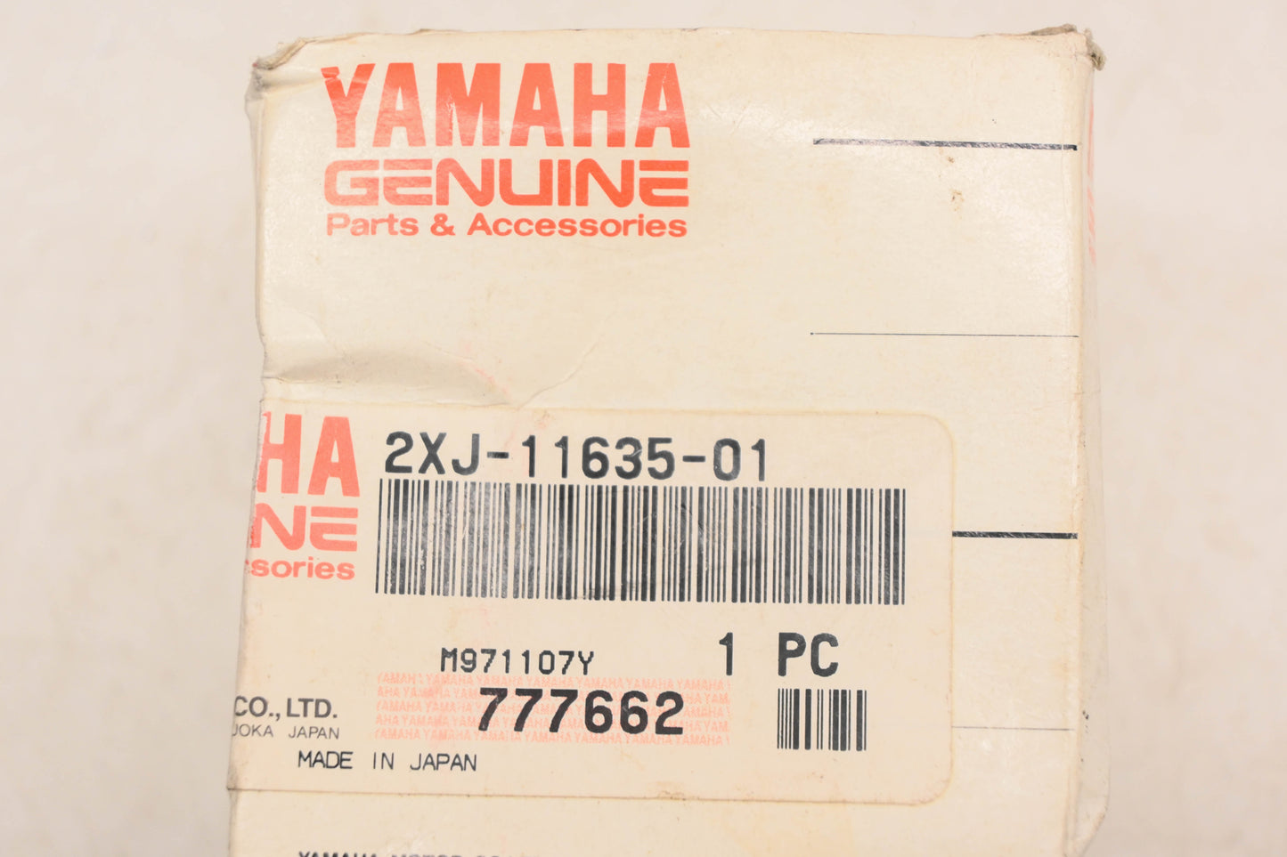 New OEM Yamaha 2XJ-11635-01-00 Piston .25mm O/S NOS