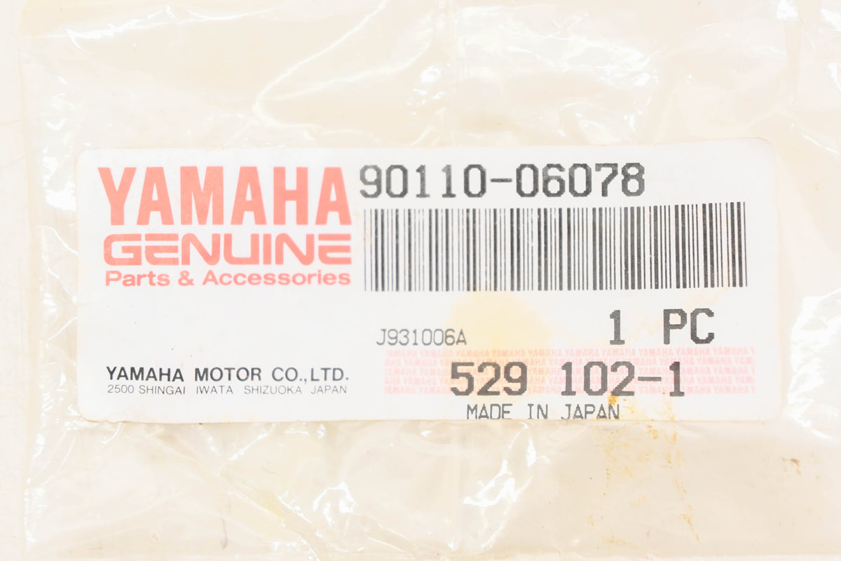 New OEM Yamaha 90110-06078-00 Hex Socket Button Head Bolt NOS