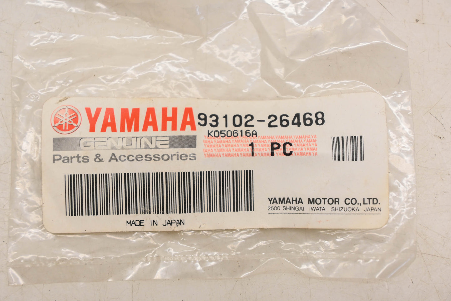 New OEM Yamaha 93102-26468-00 Oil Seal NOS