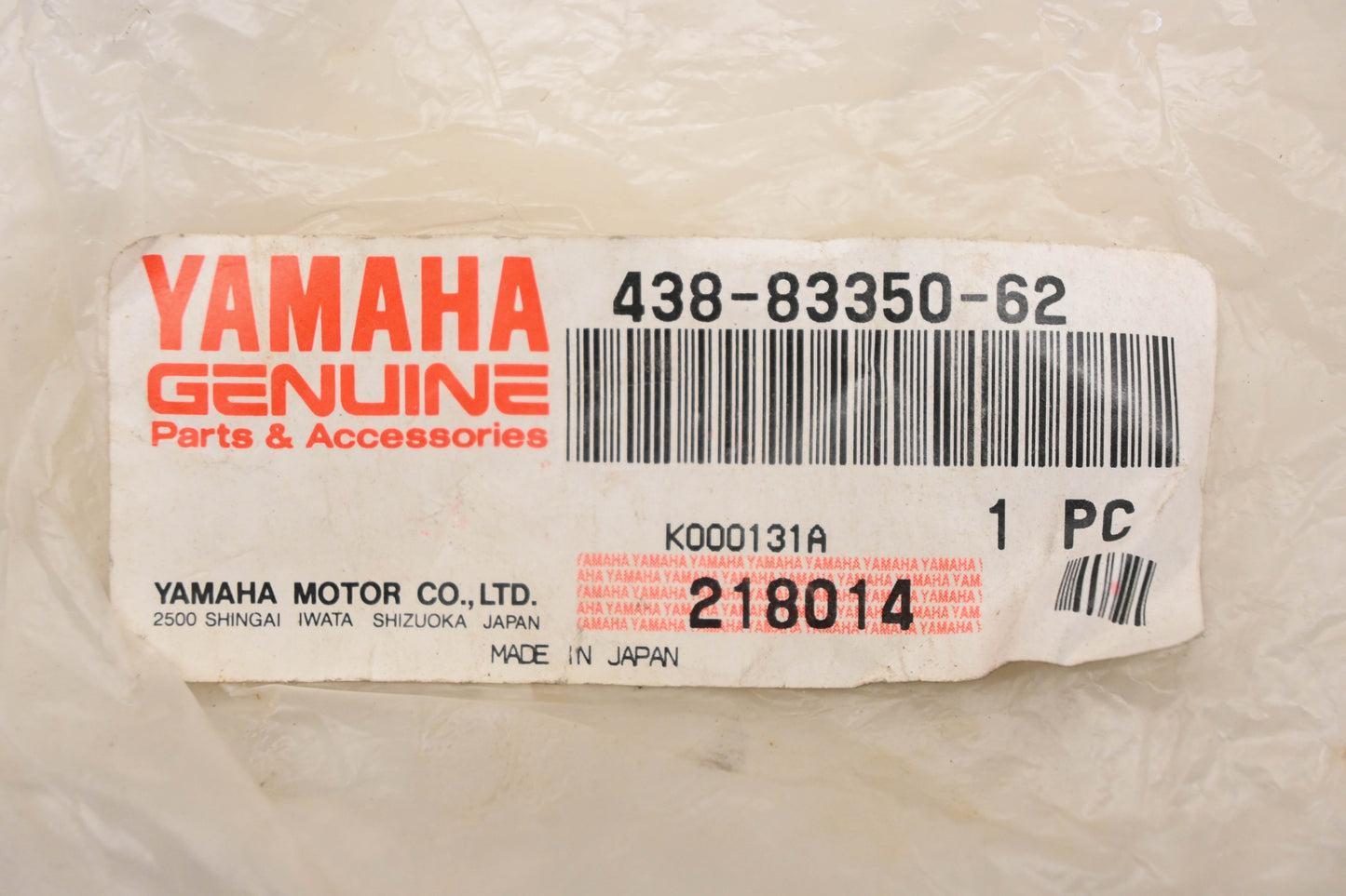 New OEM Yamaha 438-83350-62-00 Flasher Relay NOS