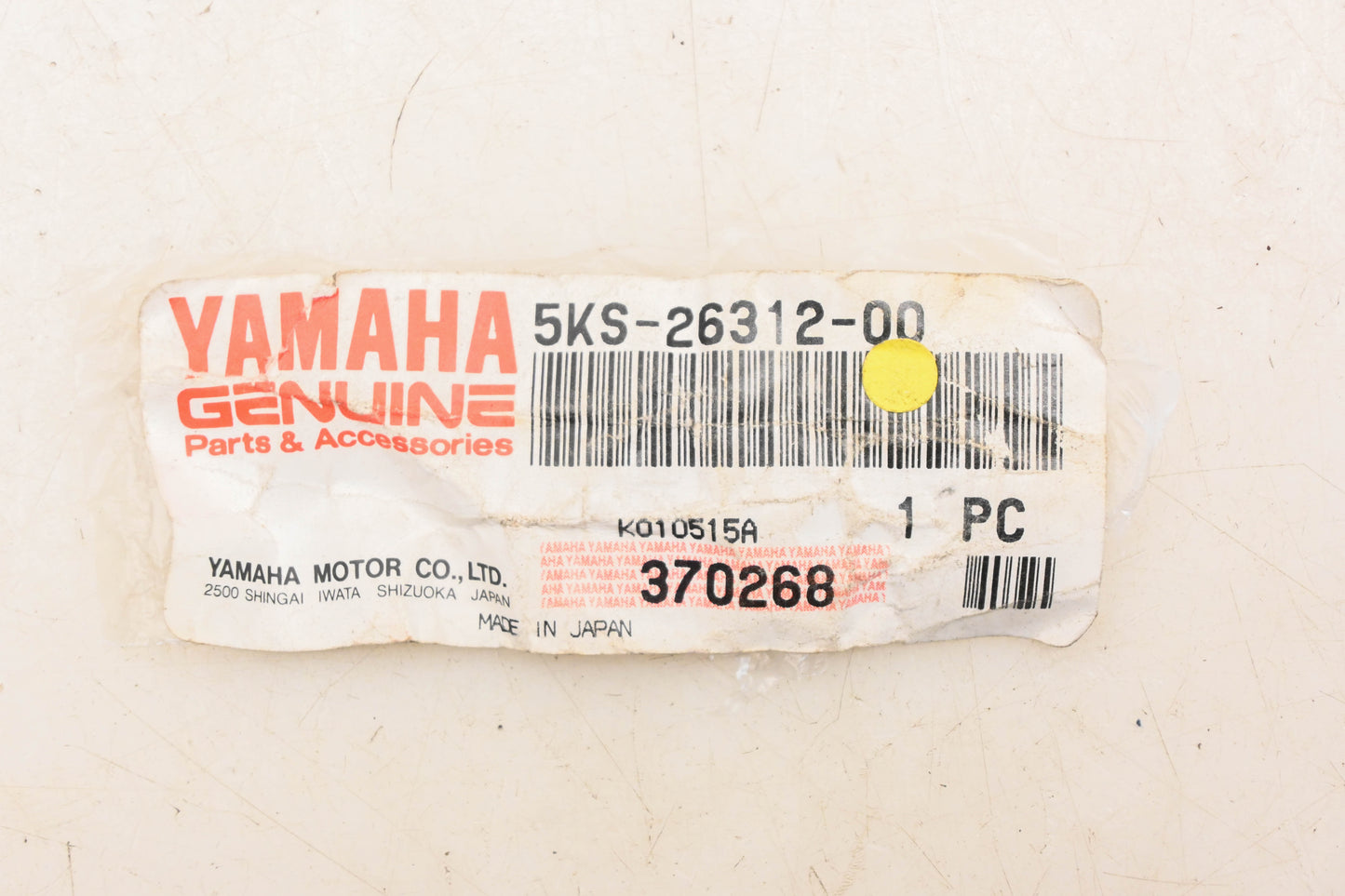 New OEM Yamaha 5KS-26312-00-00 Throttle Cable NOS