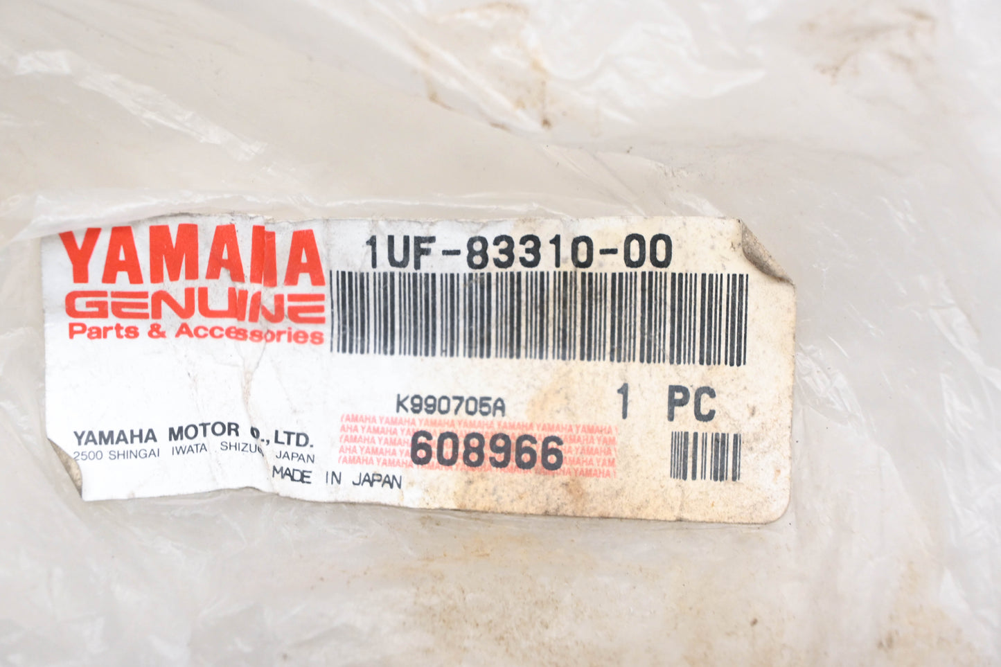 New OEM Yamaha 1UF-83310-00-00 Amber Turn Signal Assembly NOS