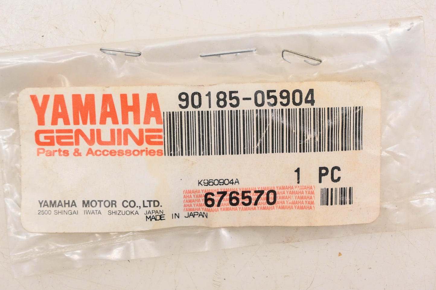 New OEM Yamaha 90185-05904-00 Self Locking Nut NOS