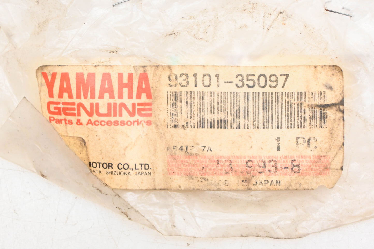 New OEM Yamaha 93101-35097-00 Oil Seal NOS