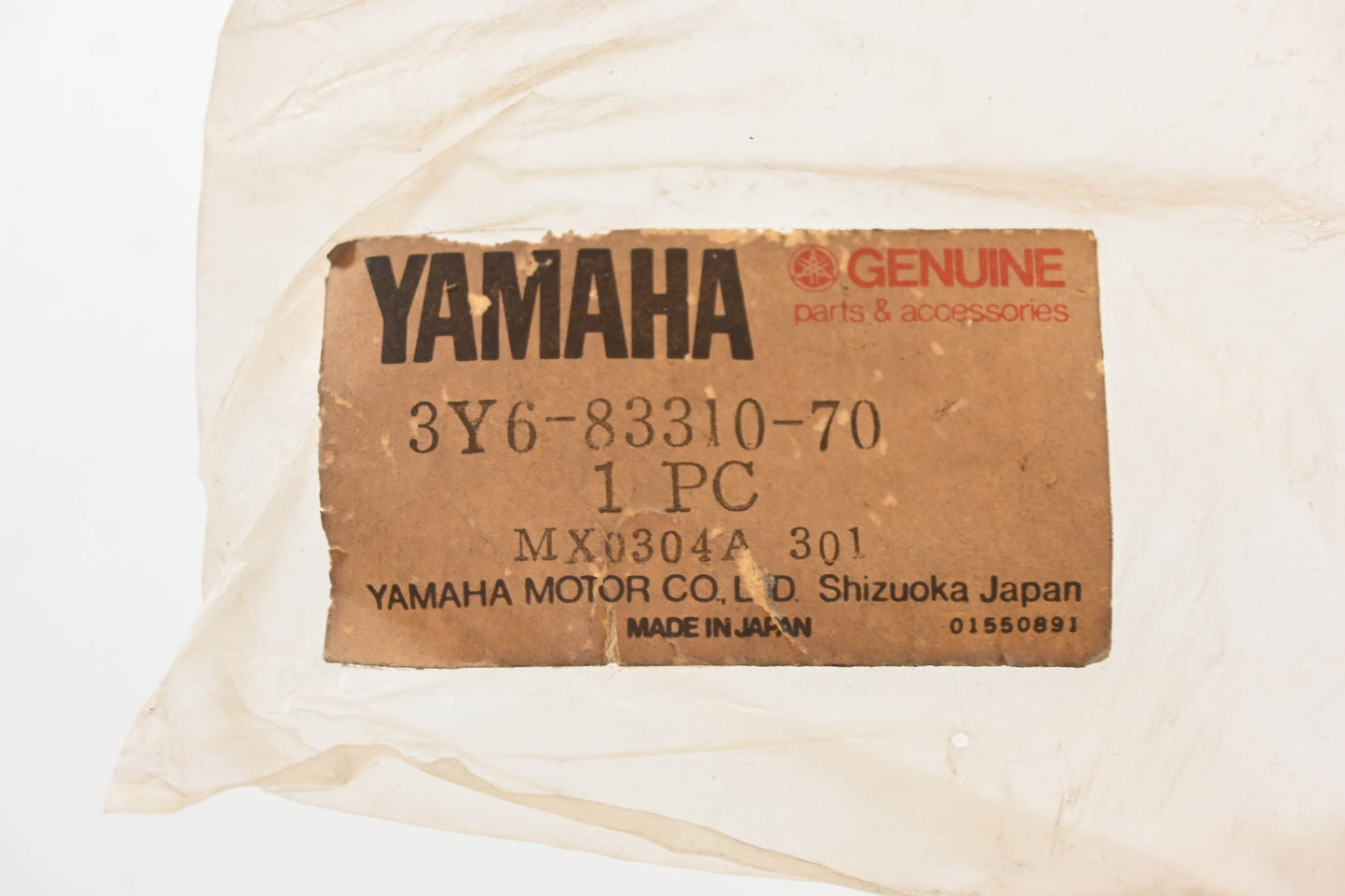 New OEM Yamaha 3Y6-83310-70-00 Front Turn Signal Assembly NOS