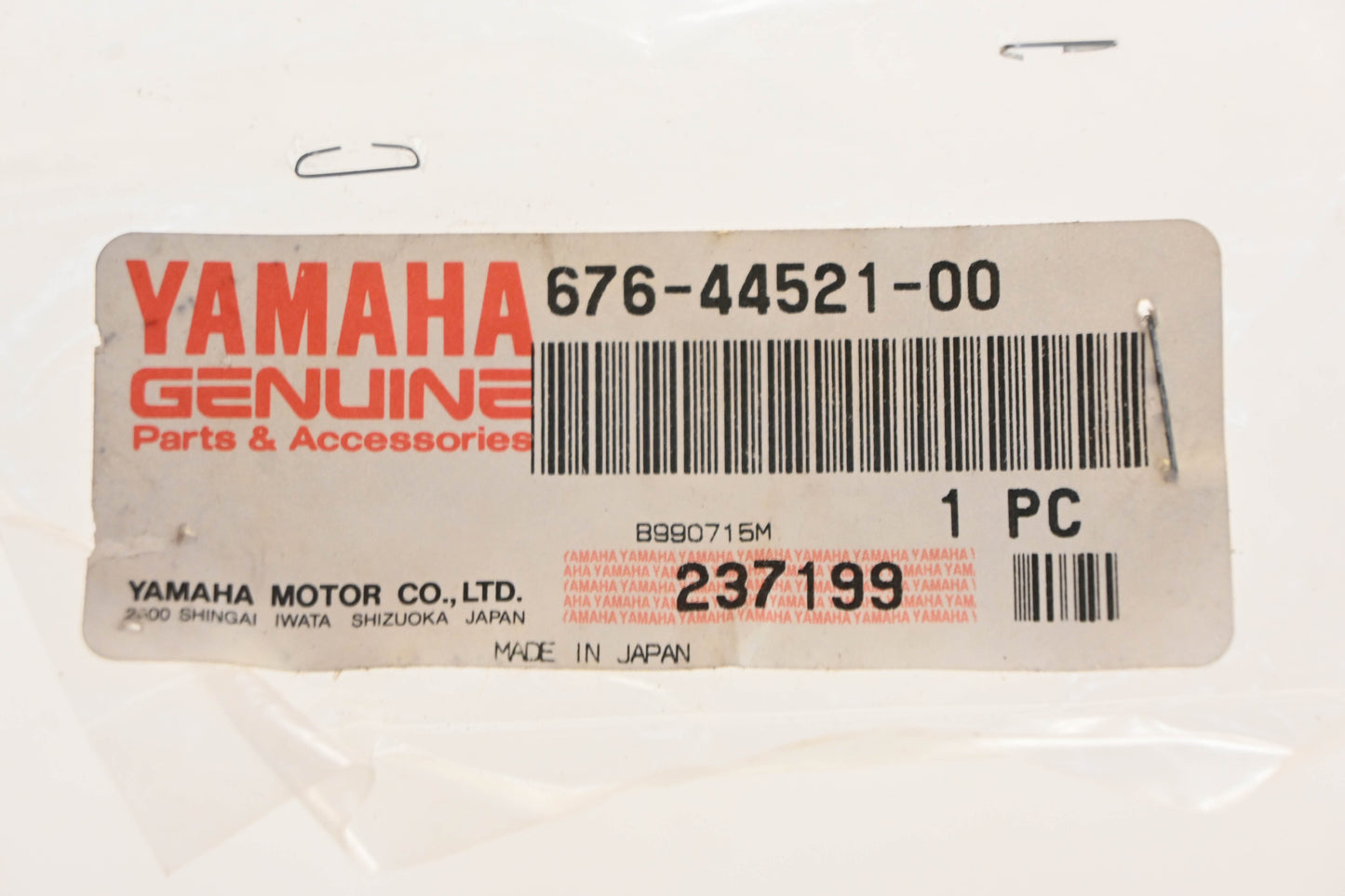 New OEM Yamaha 676-44521-00-00 Oil Seal NOS