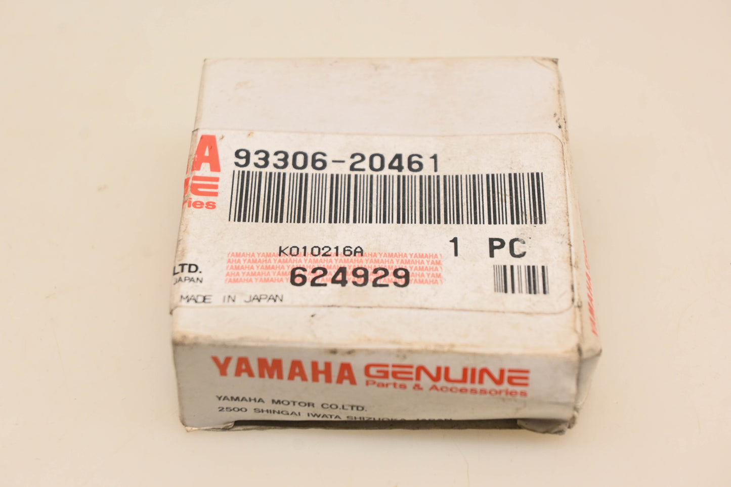 New OEM Yamaha 93306-20461-00 Koyo Ball Bearing NOS