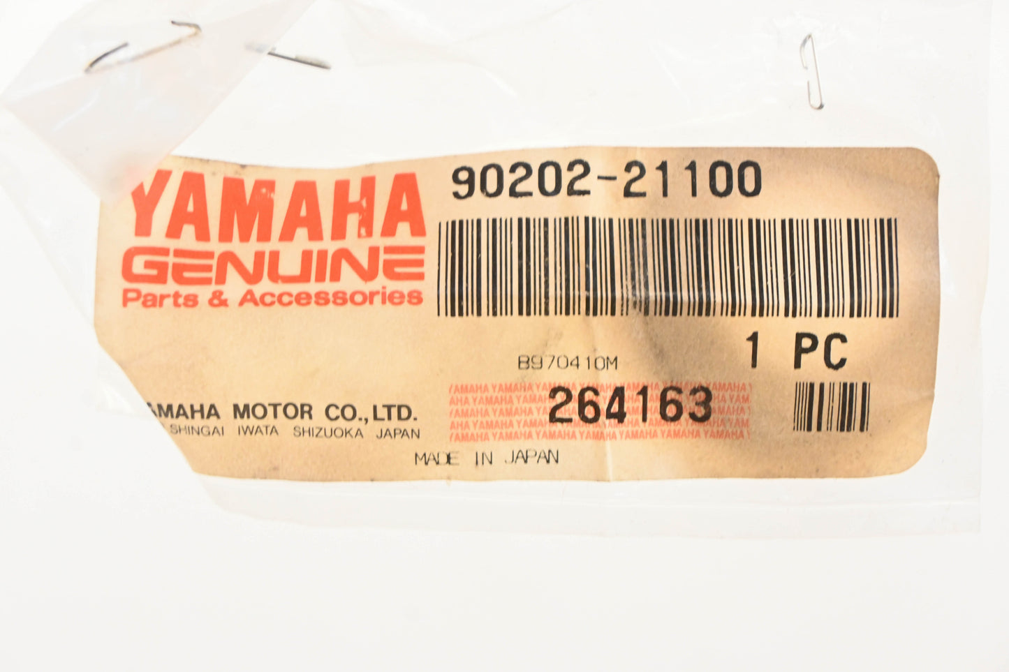 New OEM Yamaha 90202-21100-00 Rubber Washer NOS
